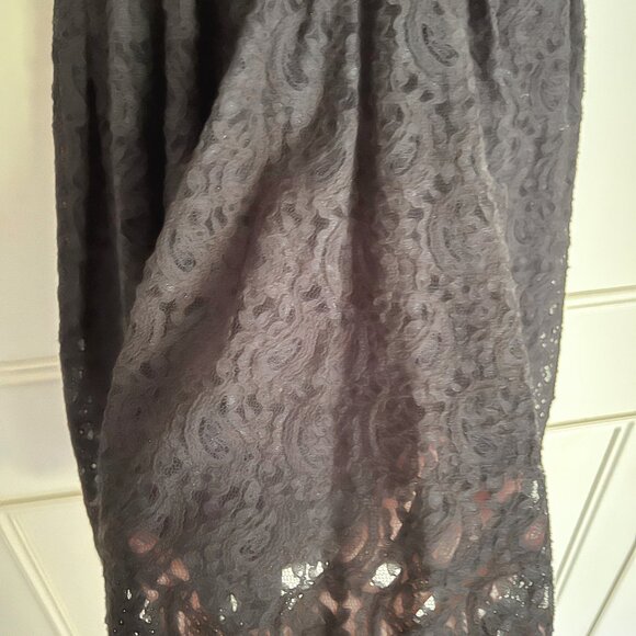 Rodarte x Target 2009 Black Lace Bow Detail Halter Dress Size 7 - Size Small / M - Picture 4 of 10